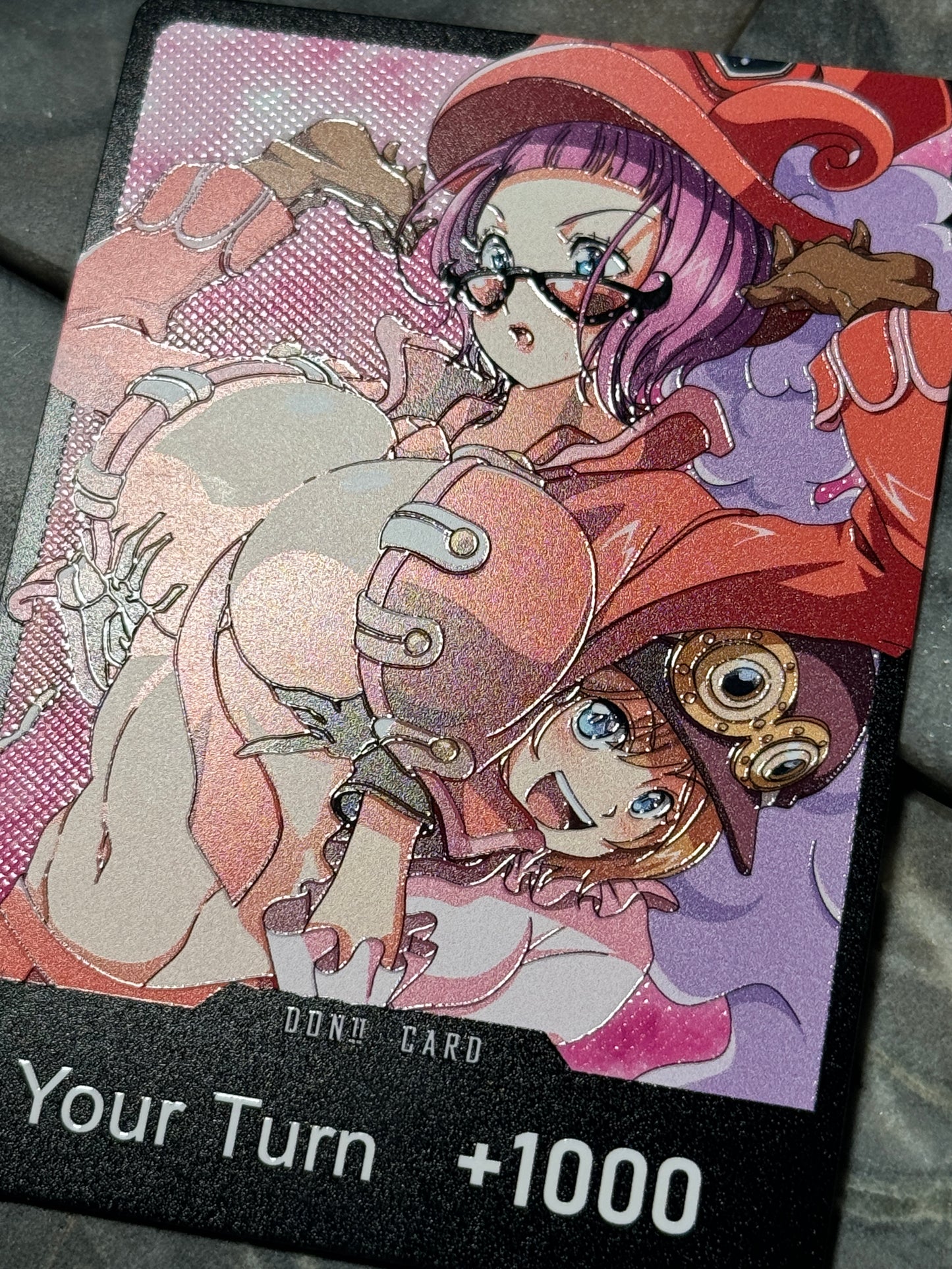 Textured Holographic Belo Betty and Koala DON!! of culture