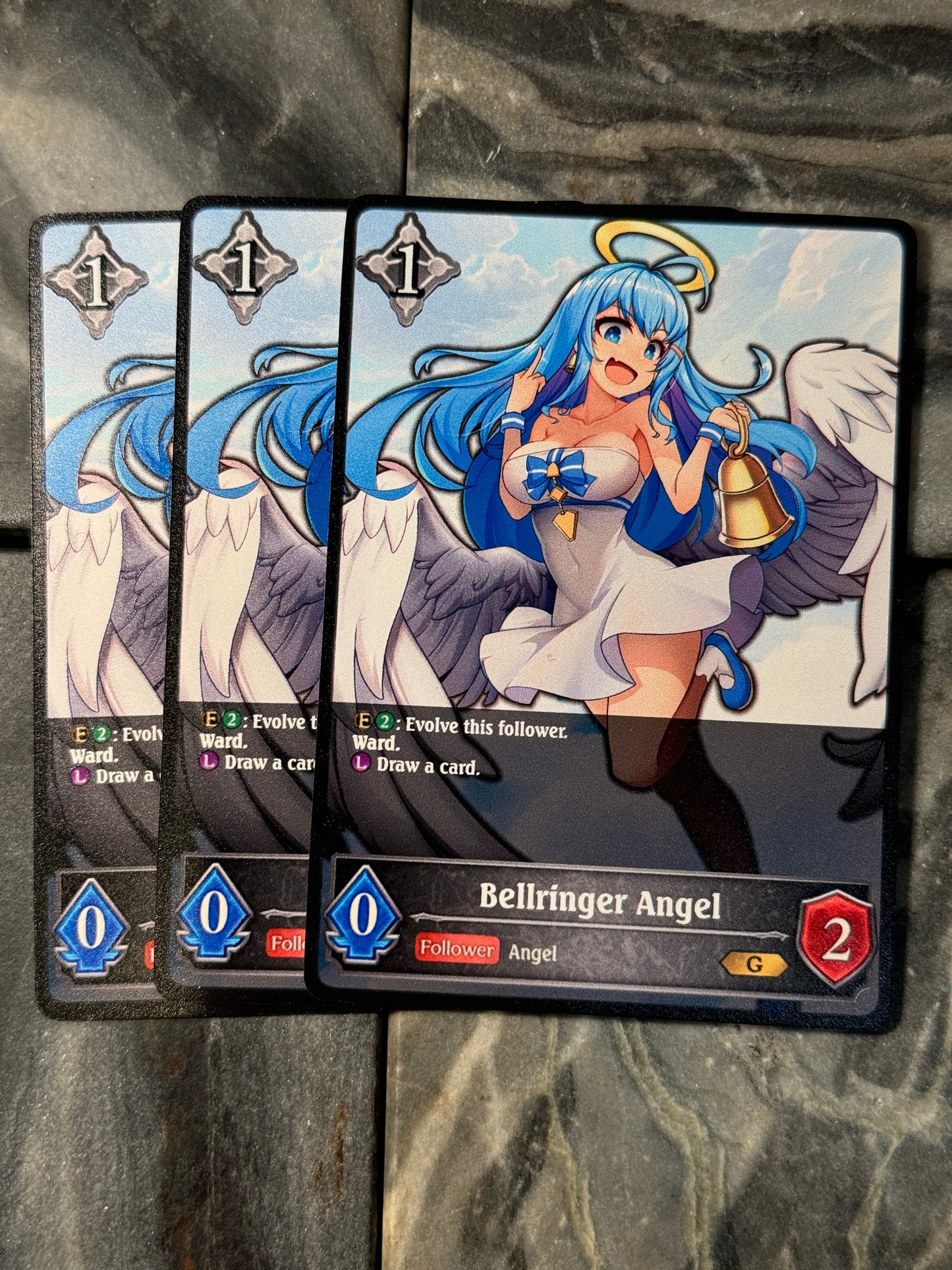 Bellringer Angel Flip Off alternate art proxy