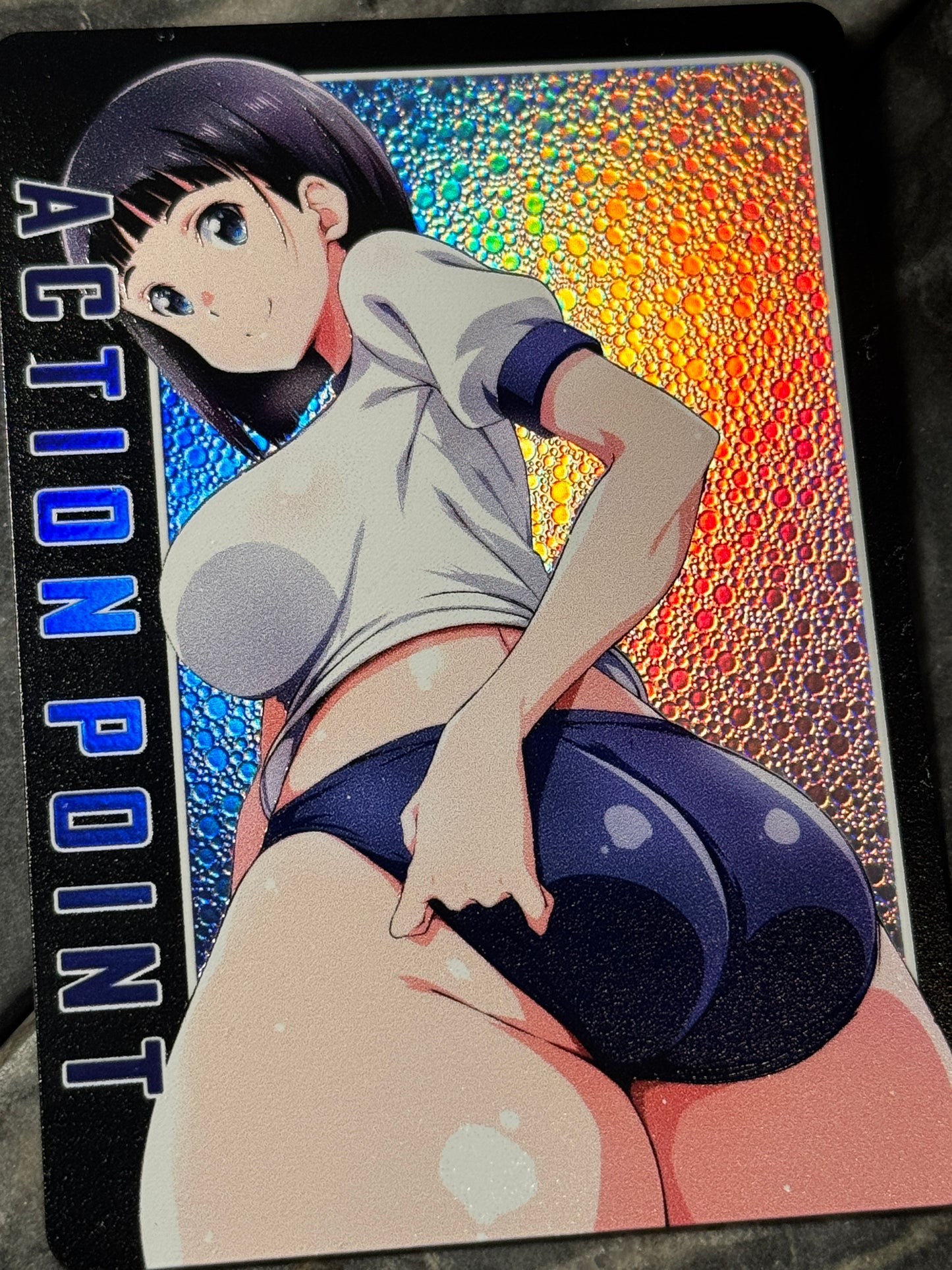 Textured Holographic Kirigaya Action Point 3-Card Set