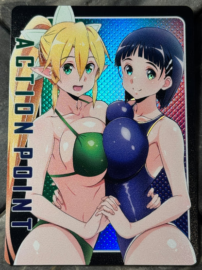 Textured Holographic Kirigaya Action Point 3-Card Set