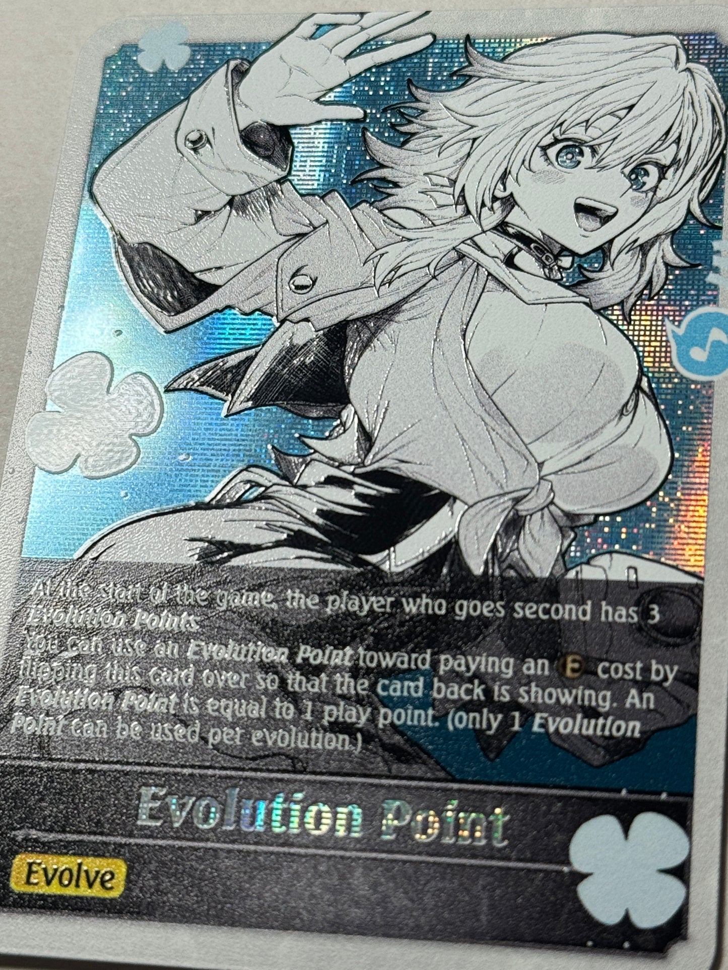 Shadowverse : *LIMITED* Full Art Textured Holographic Honkai Star Rail March 7th Evo Point Token