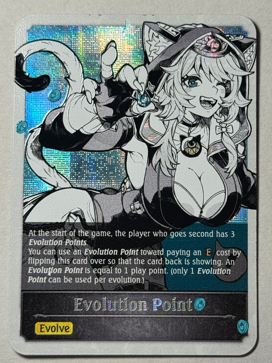 Shadowverse : *LIMITED* Full Art Textured Holographic Honkai Star Rail Cipher Evo Point Token