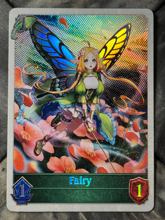 Shadowverse : Full Art Textured Holographic Fairy Token