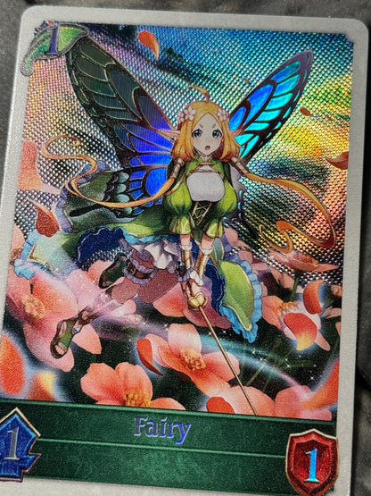 Shadowverse : Full Art Textured Holographic Fairy Token
