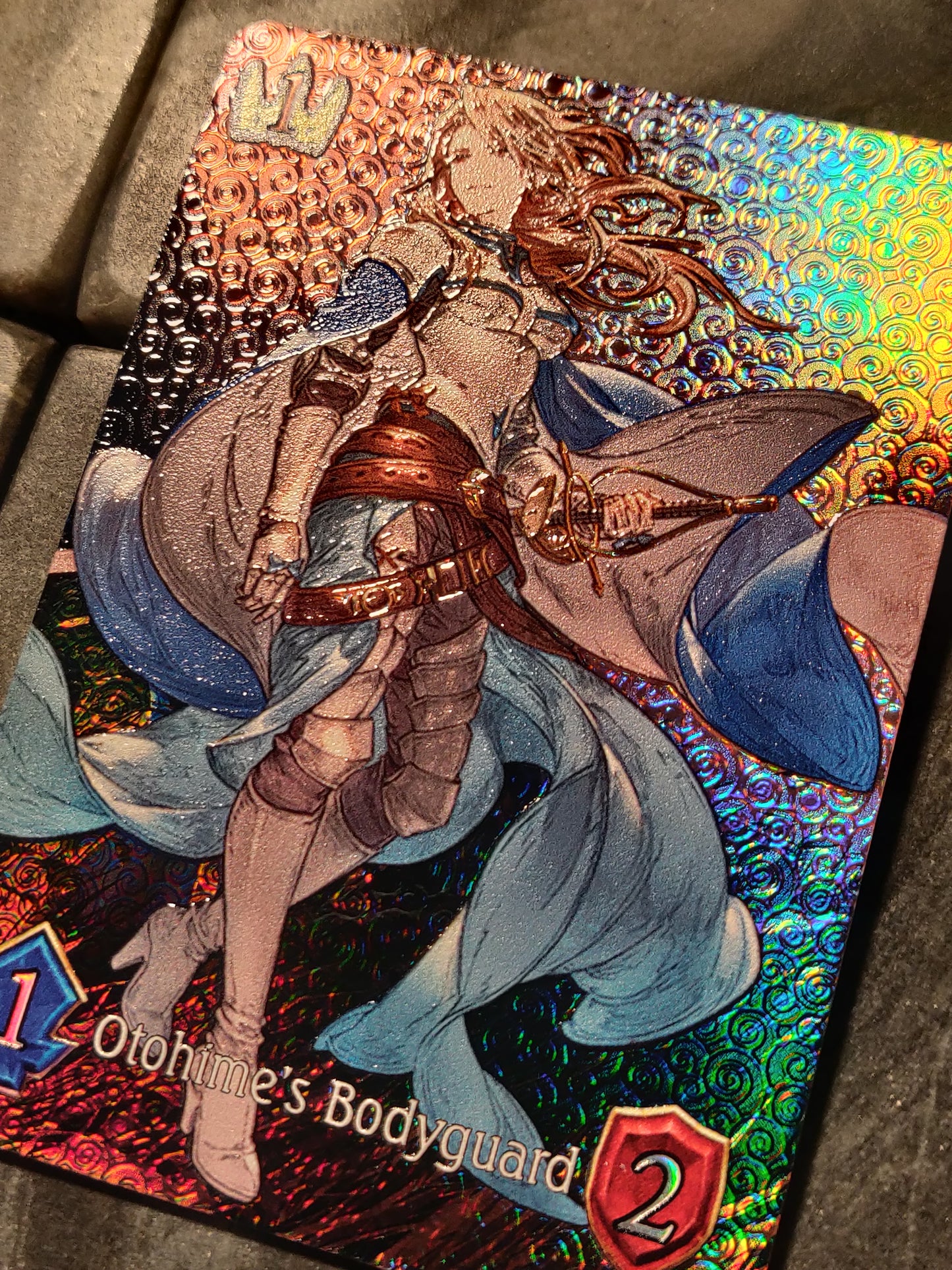 Shadowverse : Full Art Textured Holographic Otohime's Bodyguard Token