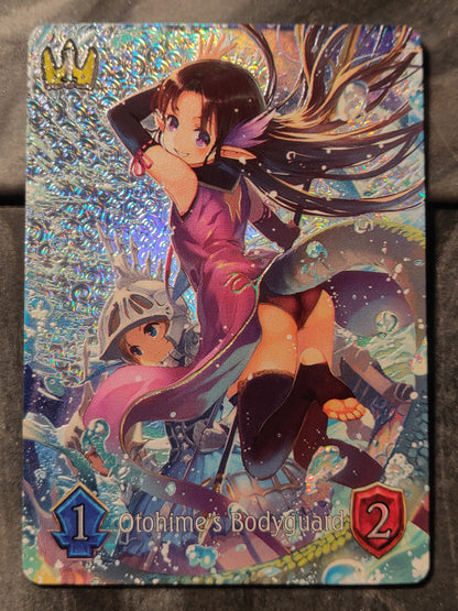 Shadowverse : Custom Full Art Textured Holographic Otohime's Bodyguard Token