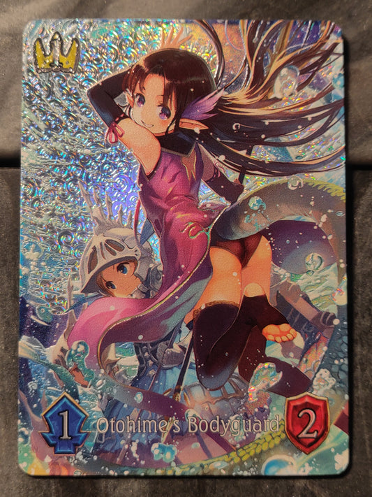 Shadowverse : Custom Full Art Textured Holographic Otohime's Bodyguard Token