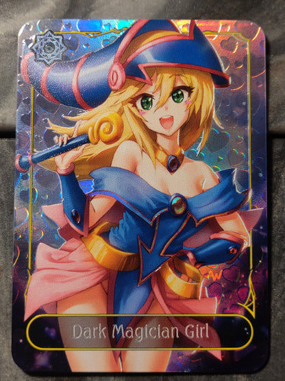 Shadowverse Full Art Textured Holographic Runecraft Dark Magician Girl Leader Card