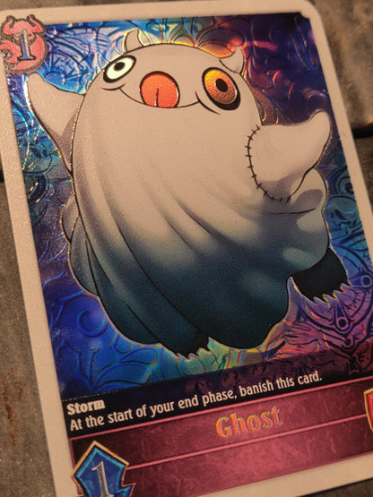 Shadowverse : Full Art Textured Holographic Ghostrick Spectre Ghost Token