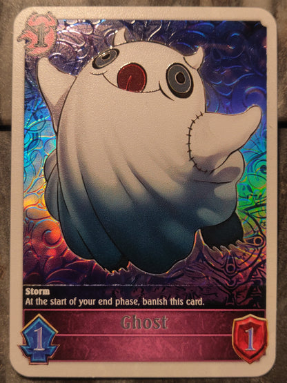 Shadowverse : Full Art Textured Holographic Ghostrick Spectre Ghost Token