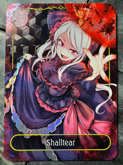 Shadowverse Full Art Textured Holographic Abysscraft Shalltear Leader Card