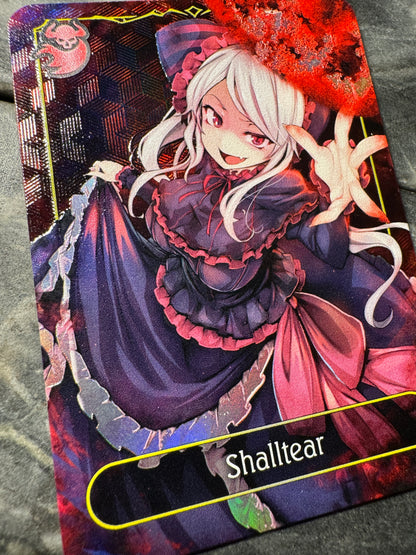 Shadowverse Full Art Textured Holographic Abysscraft Shalltear Leader Card