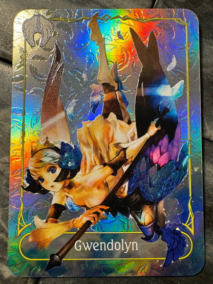 Shadowverse Full Art Textured Holographic Havencraft Odin Sphere Gwendolyn Leader Card