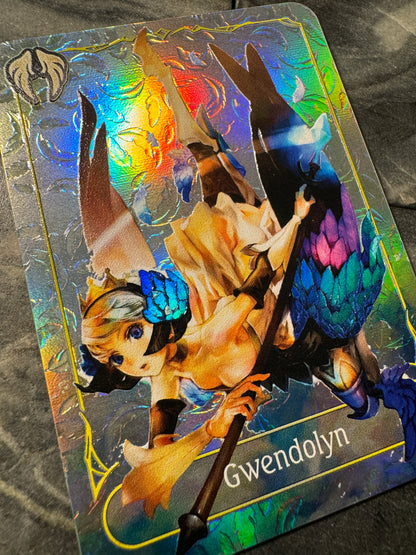 Shadowverse Full Art Textured Holographic Havencraft Odin Sphere Gwendolyn Leader Card