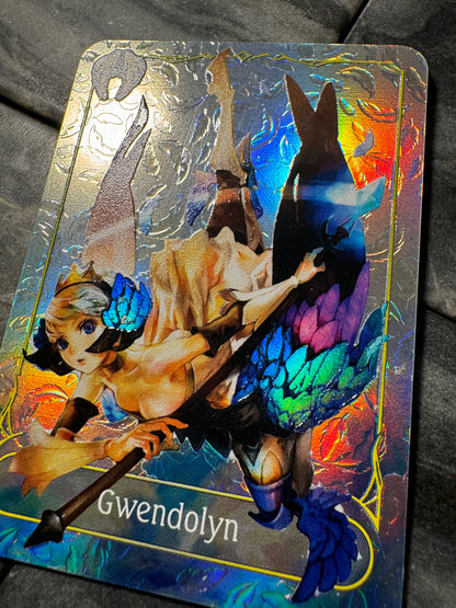 Shadowverse Full Art Textured Holographic Havencraft Odin Sphere Gwendolyn Leader Card