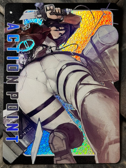 Textured Holographic Mikasa Action Point