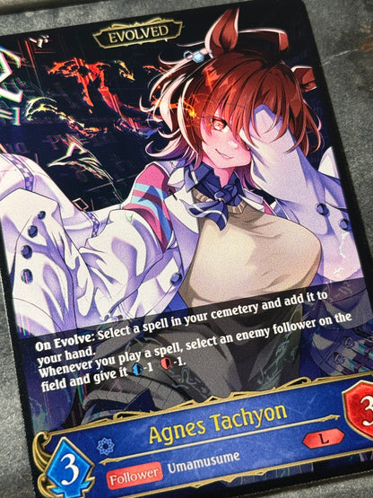 Agnes Tachyon Evolved alternate art proxy