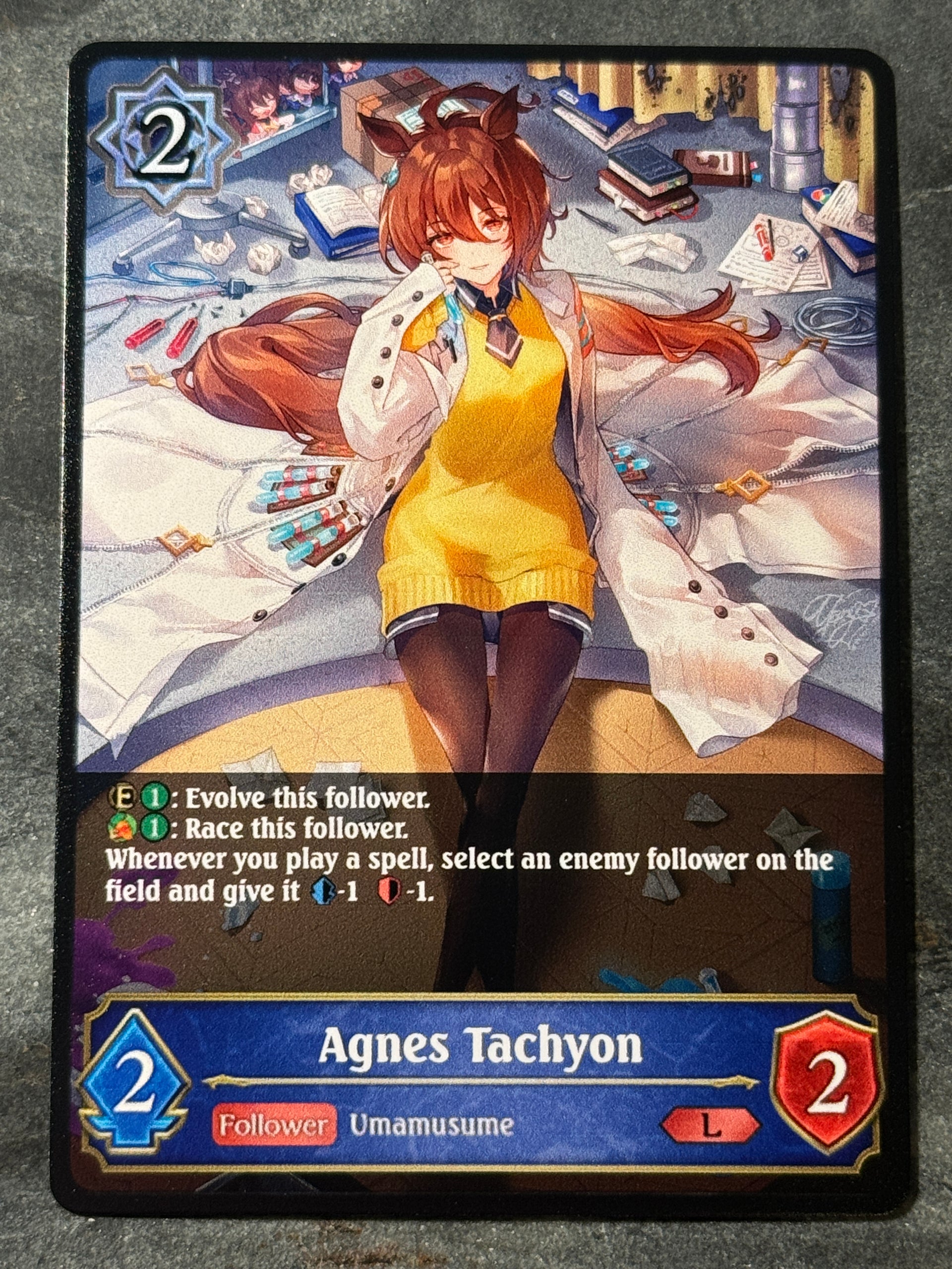 Agnes Tachyon alternate art proxy – DavidsonTCG Vault