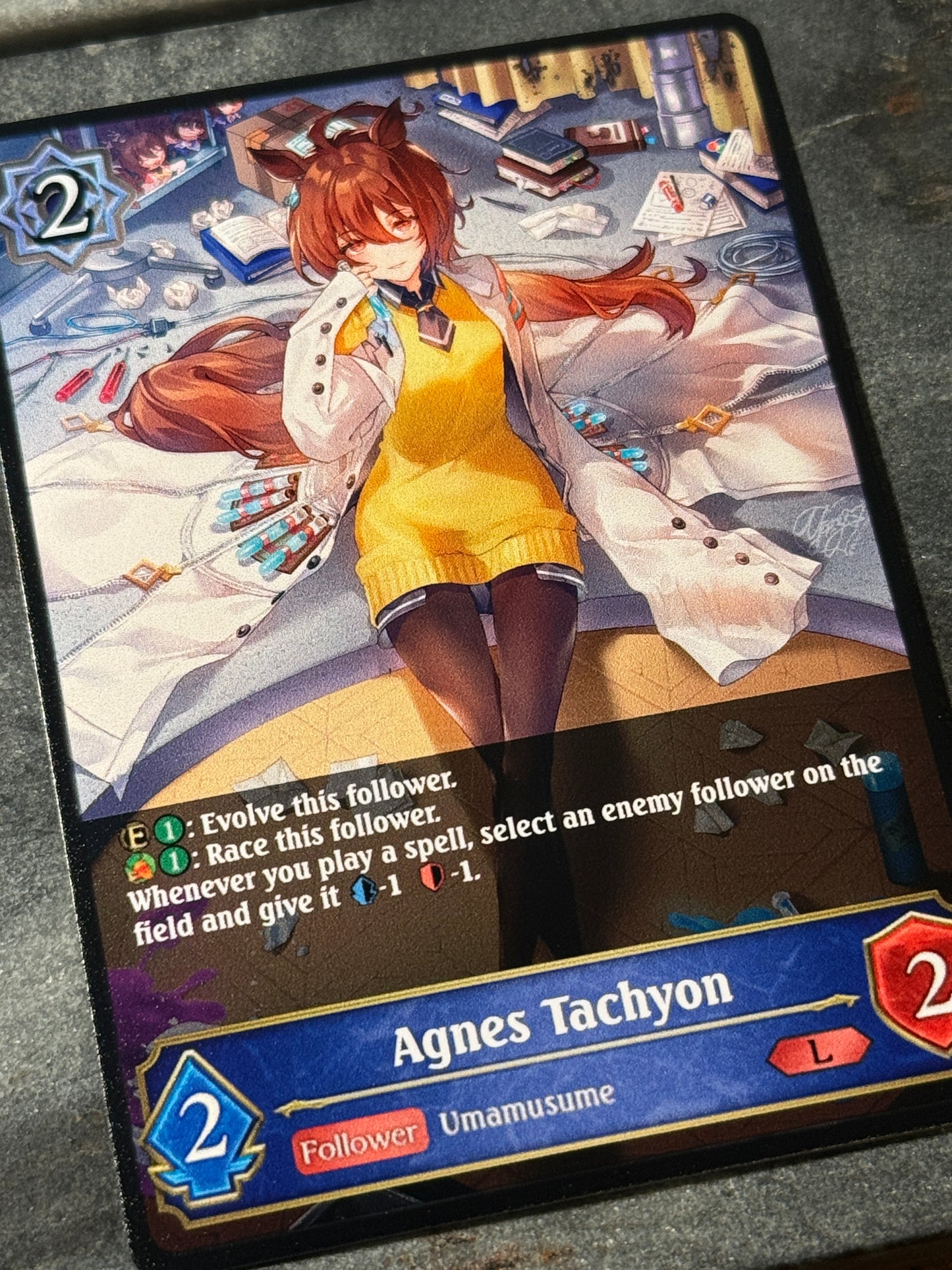 Agnes Tachyon alternate art proxy