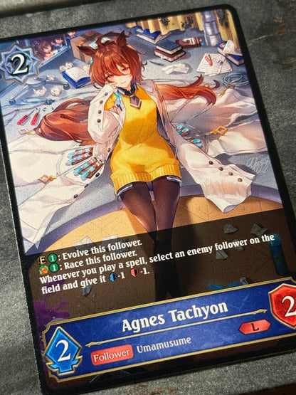 Agnes Tachyon alternate art proxy