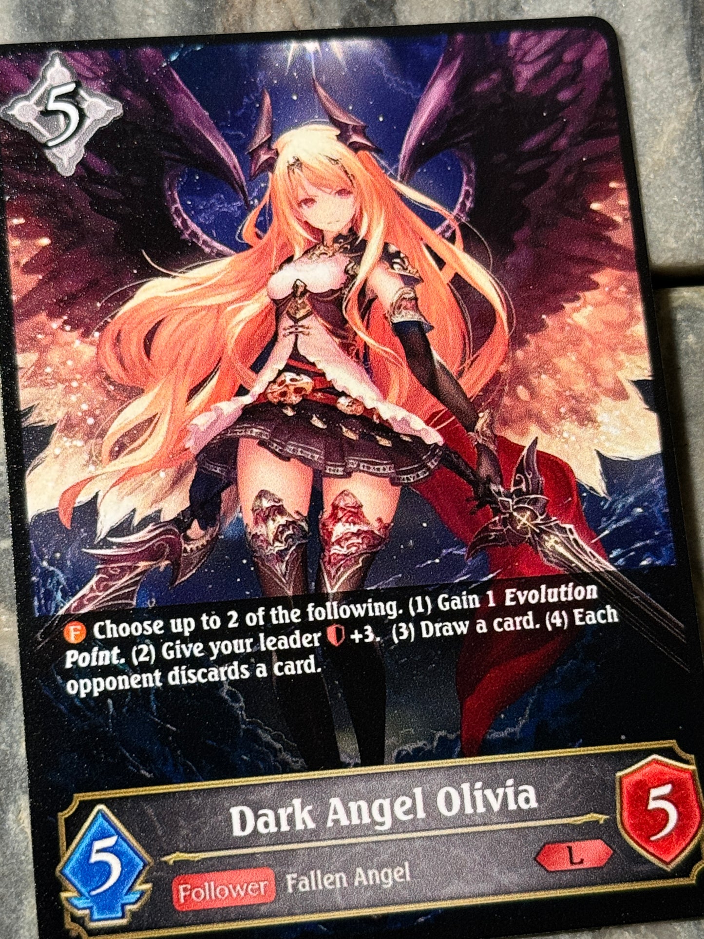 Dark Angel Olivia alternate art proxy