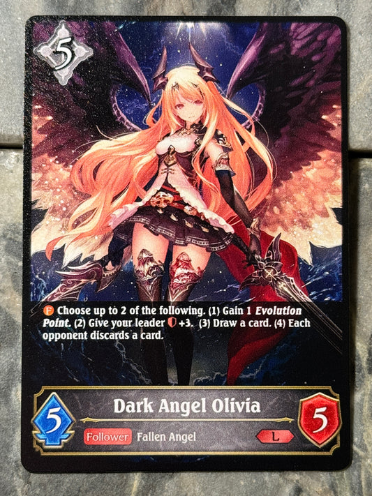 Dark Angel Olivia alternate art proxy