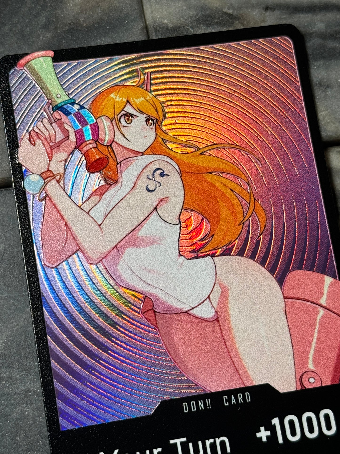 Textured Holographic Egg Head Nami DON!! of culture