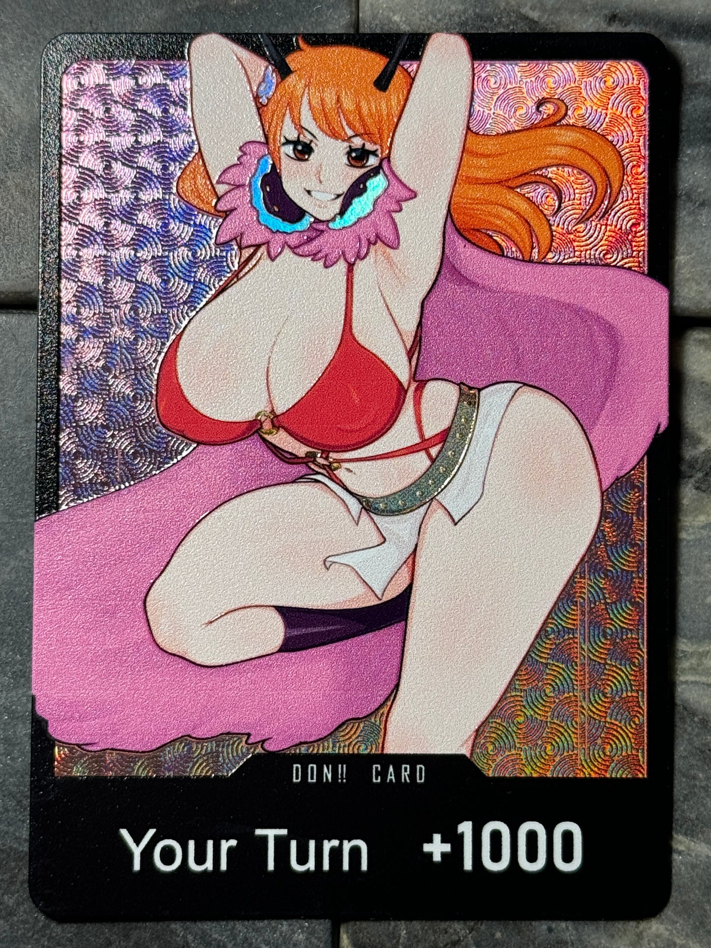 Textured Holographic Nami DON!! of culture