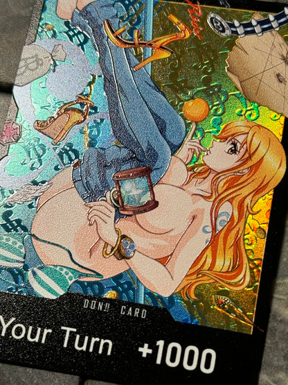 Textured Holographic Floating Nami DON!! of culture