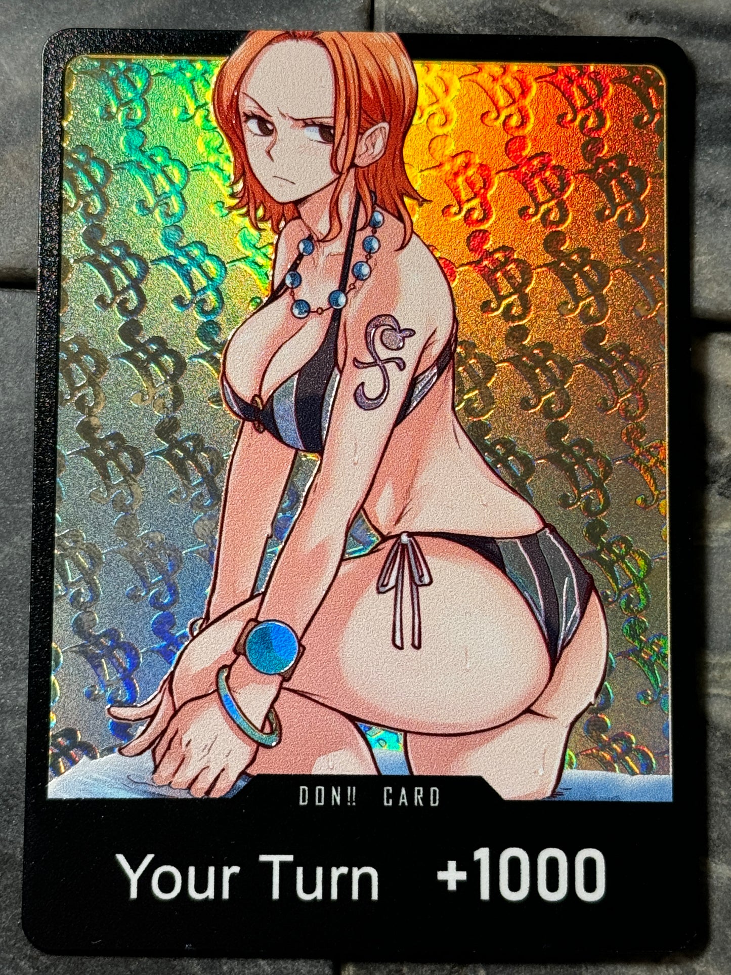 Textured Holographic Bikini Nami DON!! of culture