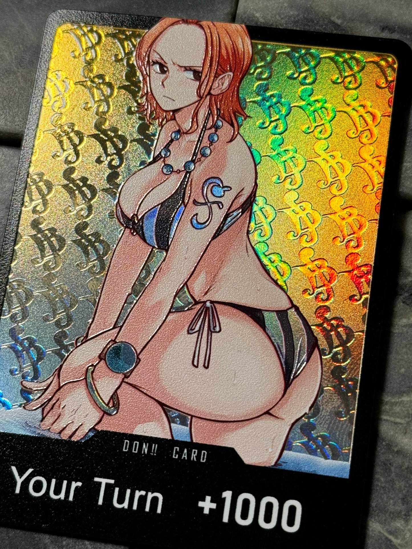 Textured Holographic Bikini Nami DON!! of culture