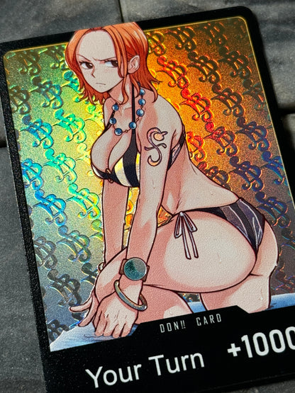 Textured Holographic Bikini Nami DON!! of culture