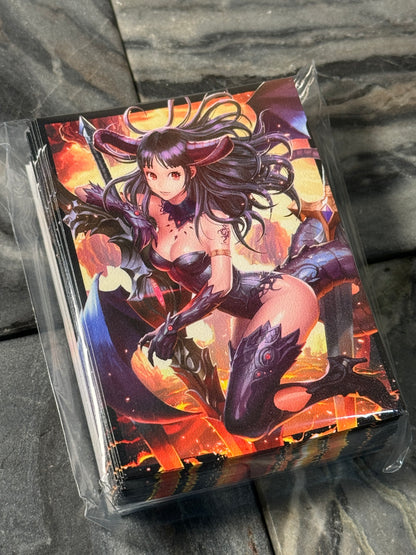 Shadowverse Cursebrand Vampire Leader and sleeve Bundle