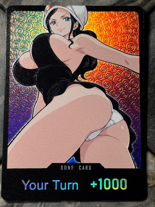 Textured Holographic Nico Robin DON!! of culture