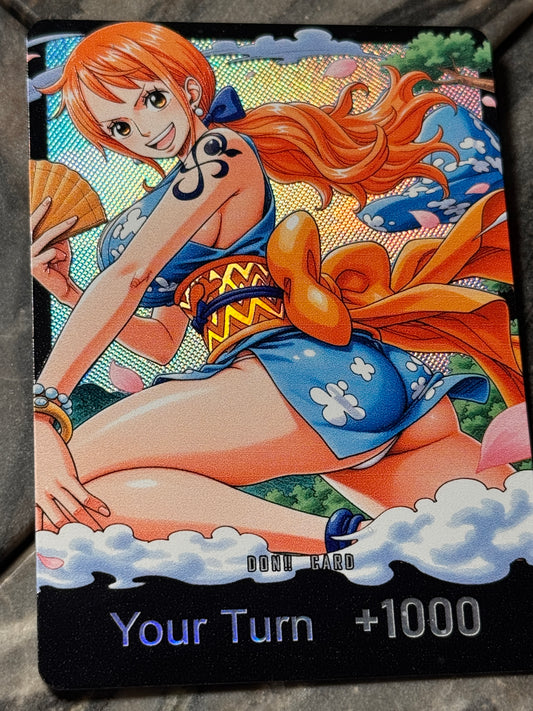 Textured Holographic Nami DON!! of culture