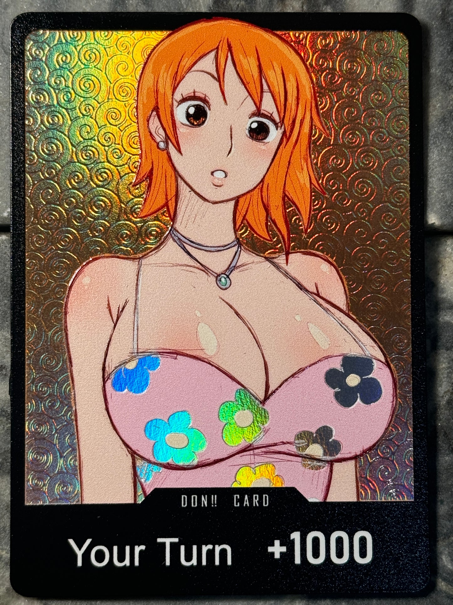 Textured Holographic Nami DON!! of culture