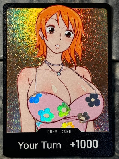 Textured Holographic Nami DON!! of culture