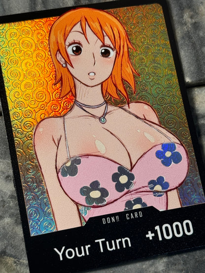 Textured Holographic Nami DON!! of culture