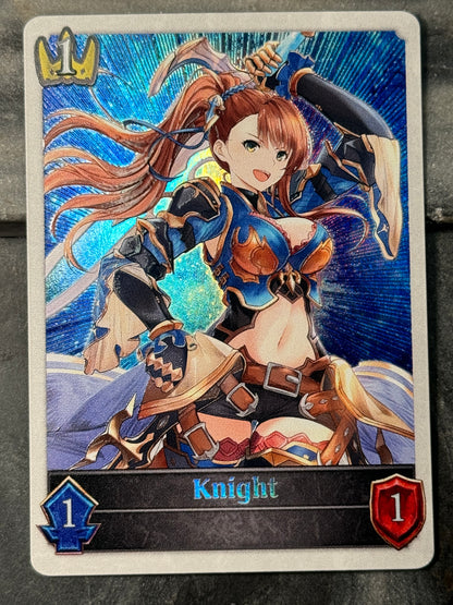 Shadowverse : Custom Textured Holographic Beatrix Knight Token