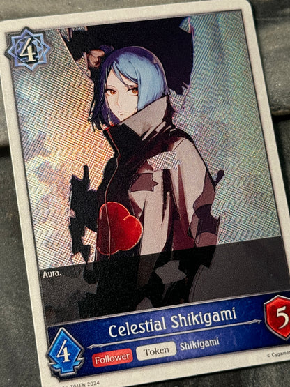 Shadowverse : Custom Textured Holographic Konan Celestial Shinigami Token