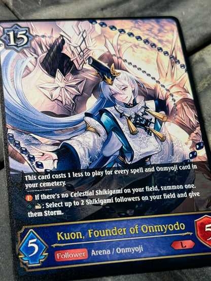 Kuon, Founder of Onmyodo alternate art proxy