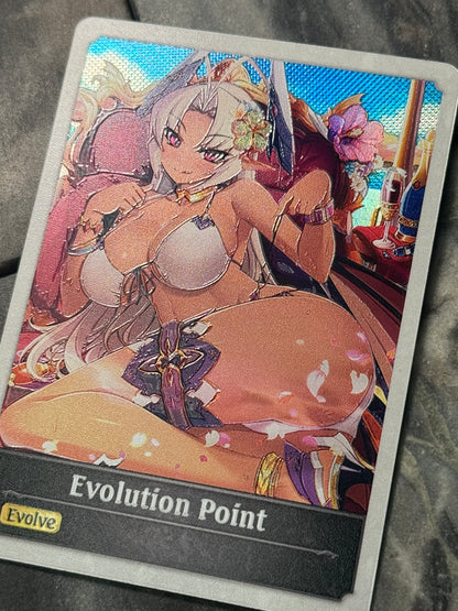 Shadowverse : Full Art Textured Holographic Kamiyura Evo Point Token