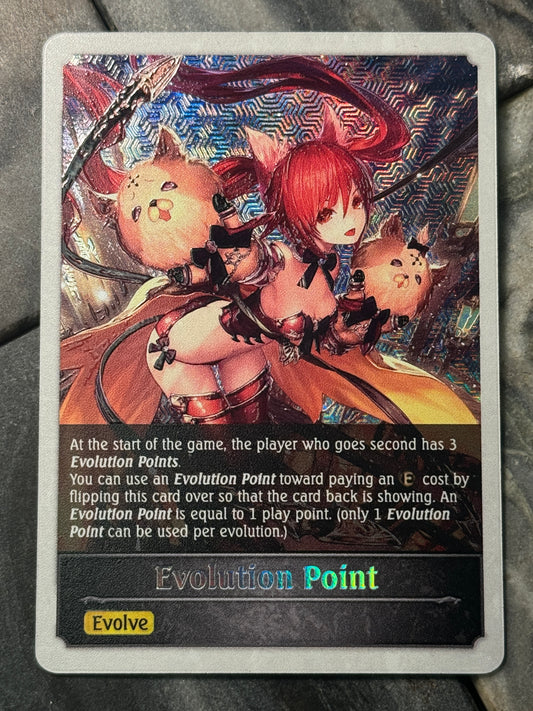 Shadowverse : Full Art Textured Holographic Cerberus Evo Point Token