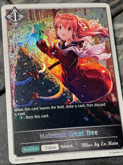 Shadowverse : Full Art Textured Holographic Christmas Lorena Naterran Great Christmas Tree