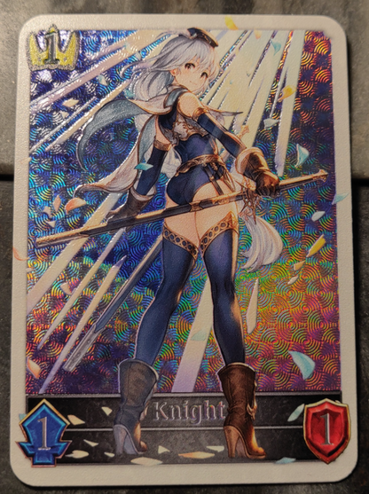 Shadowverse : Full Art Textured Holographic Amelia Knight Token